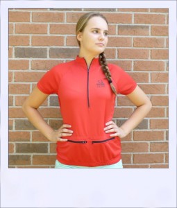 Banksia short sleeve jersey - Red - front