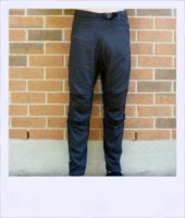 Moonah recumbent overpants - front