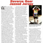 Reverse Gear jersey review in Recumbent and Tandem Rider magazine - image