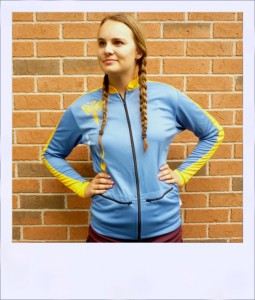 Phoenix long sleeve cycle jersey - female - front