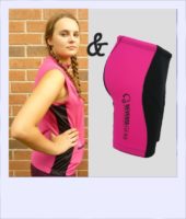 Blush Duo recumbent jersey and shorts