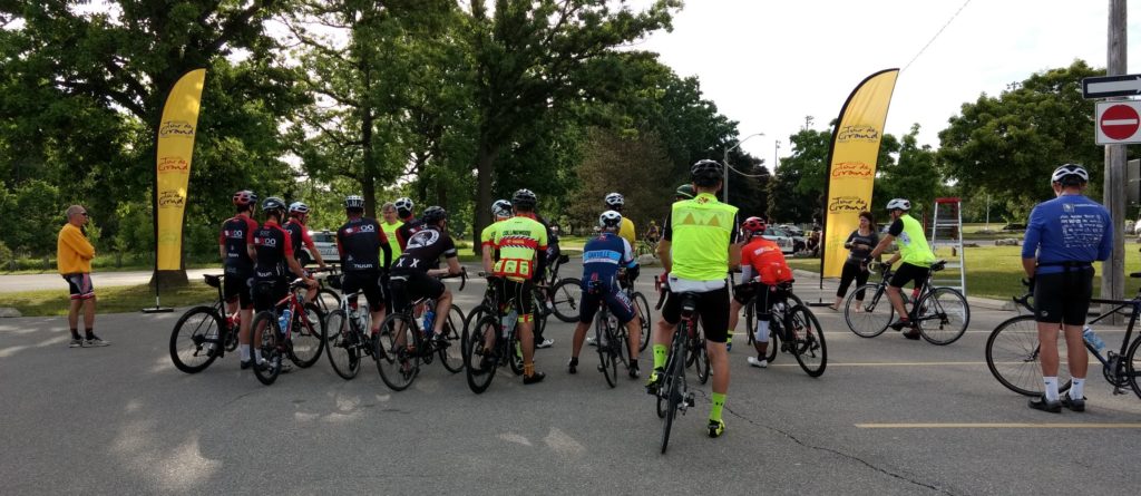 Cambridge Tour de Grand 2018 - the start line