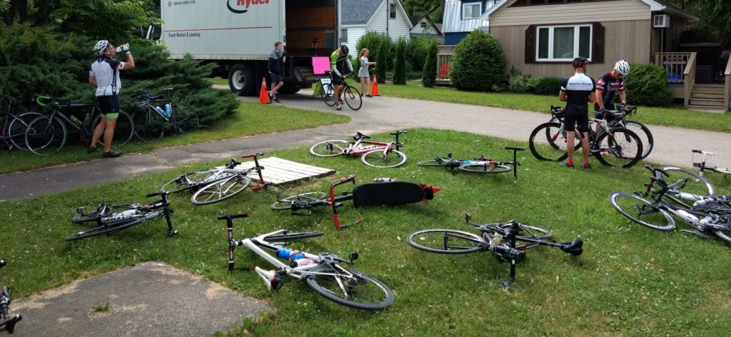 Cambridge Tour de Grand 2018 - One of these things is not like the other!