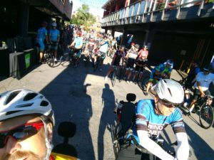 MEC Century - waiting at the start line